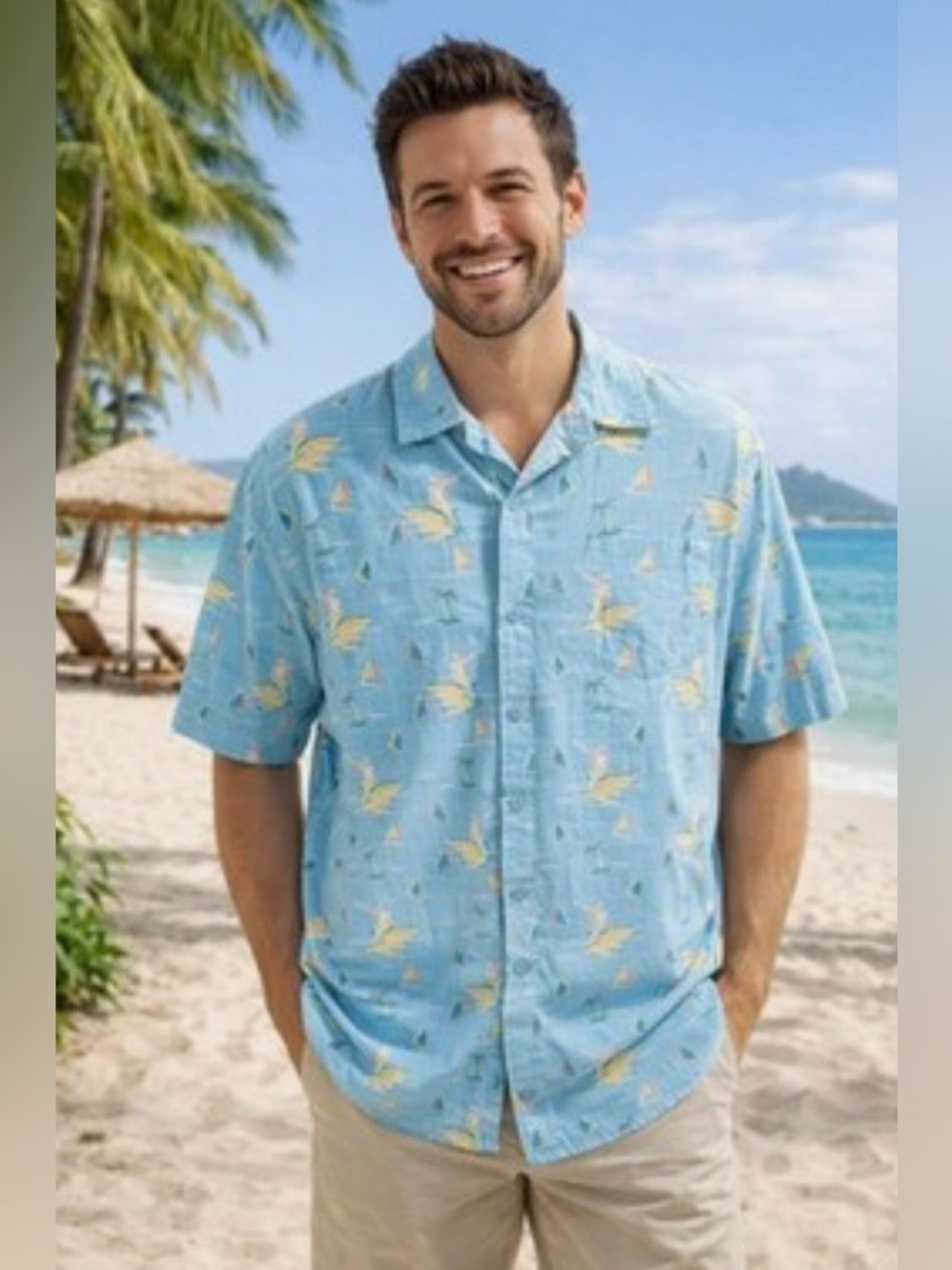 NWT Tipsy Elf “The Shark Whisperer” Shirt-Sz Small